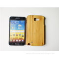 Shockproof / Dustproof Bamboo Mobile Phone Cover For Galaxy Note